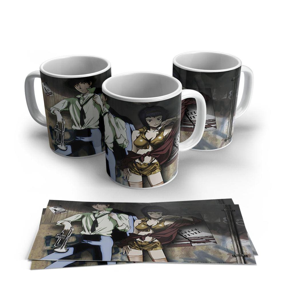 Caneca de Porcelana Anime Cowboy Bepop 12