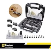 Jogo De Brocas Titanio 128Pcs Fasterr Fst005