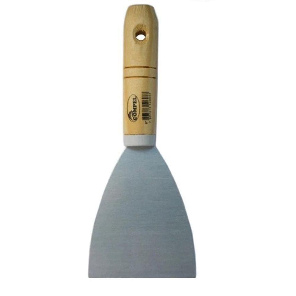 Espatula Aço Cabo Madeira 06Cm Compel 0.2602