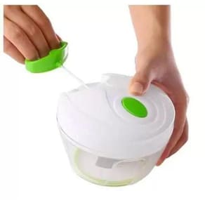 Moedor Triturador De Alho Manual Frutas E Verduras 3 Lâminas