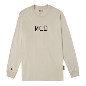 Camiseta MCD Manga Longa Regular ML MCD WT24 Cinza Stone