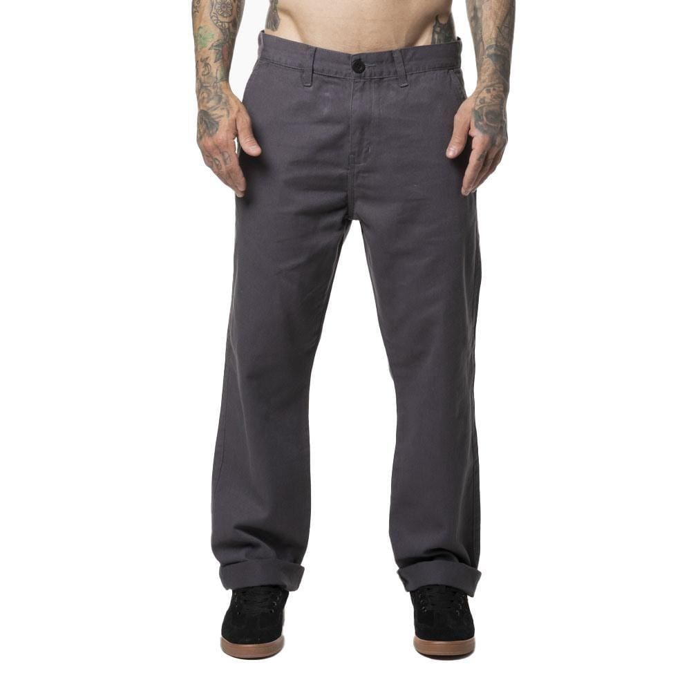 Calça RVCA The Weekend Chino WT24 Masculina Cinza