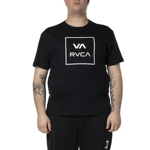 Camiseta RVCA VA All The Way Plus Size WT24 Preto