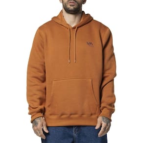 Moletom RVCA Canguru VA Essential HD 305 WT24 Marrom
