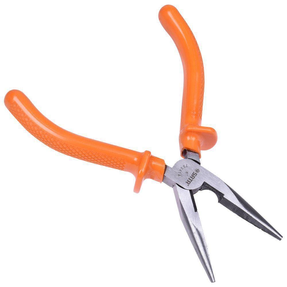 Alicate De Bico Meia Cana Isolado 6Equot; Sata St70041Ast