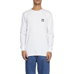 Camiseta Element Manga Longa Classic Worldwide WT24 Branco