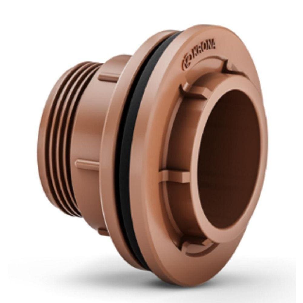 Adaptador Soldavel P/Cx.D Agua 40X1.1/4 Marrom Krona Pct