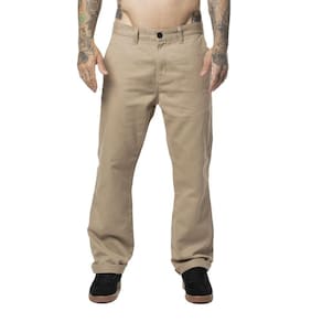 Calça RVCA The Weekend Chino WT24 Masculina Caqui