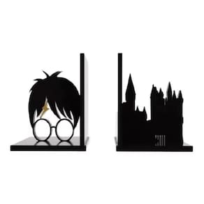 Suporte Aparador De Livros Mesa Harry Potter Hogwarts Mdf6mm