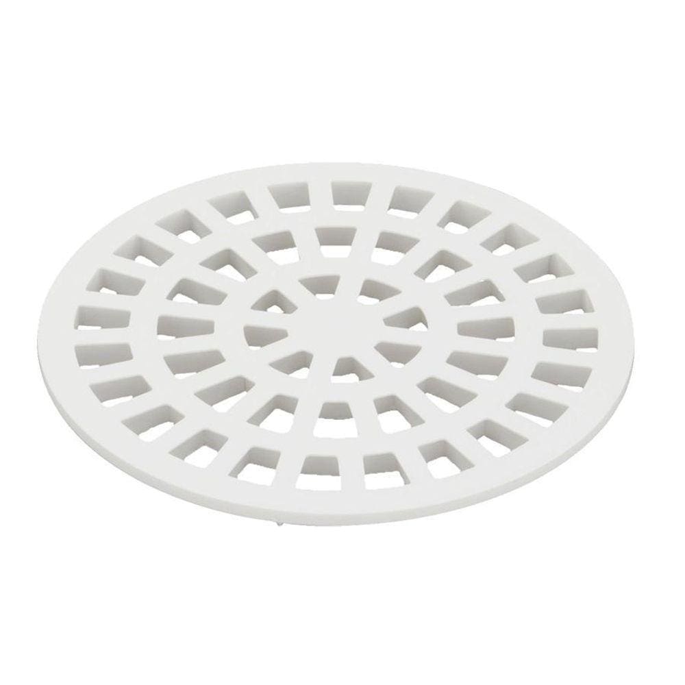 Grelha Plastica Redonda 15Cm Branca Krona Un 0942