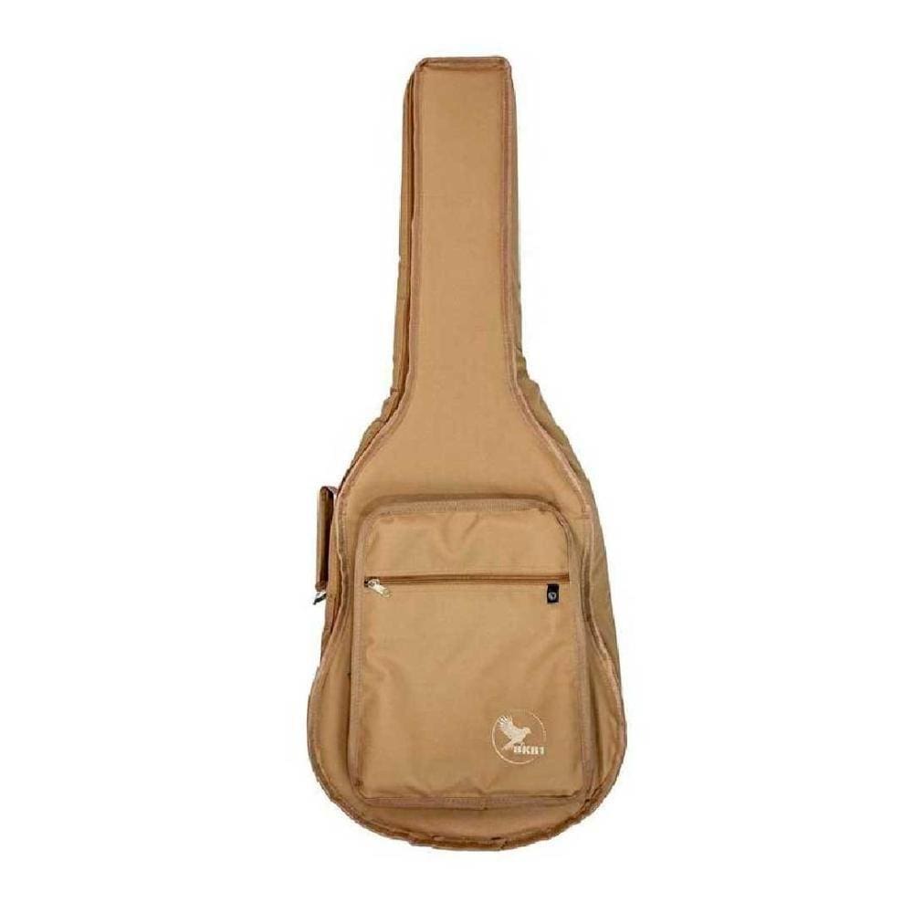 Capa P/ Violão Folk Extra Bolso Cargo - Nylon 600 - Bege Bkr 1 [F108]