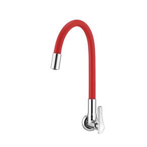 Torneira Lorenflex de Parede com Bica Flexivel 1178 R27 Vermelho - Lorenzetti