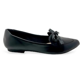 Sapatilha Mocassim Feminino Bico Fino Social Casual com Laço