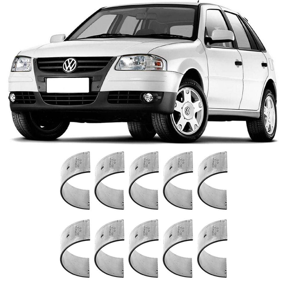 Bronzina Casquilho Mancal 0.75 Gol 1.0 G4 G5 G6 2005 a 2016