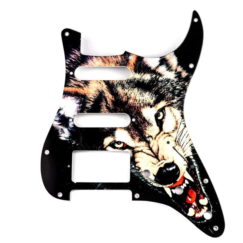 Escudo Para Guitarra Am Strat HSS Lobo Ártico Spirit 110-WF [F035]