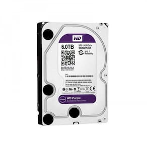 Hd 6 Tb Wester Digital Sata Wd60purx Prata