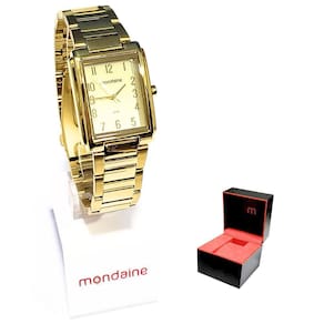 Relógio Mondaine Feminino Analógico Quadrado 32520LPMVDE1