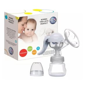 Bomba Tirar Leite Materno Manual 180ml Livre de Bpa Pais & Filhos