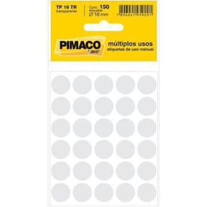 Etiqueta Adesiva Tp16 Transparêntete Pimaco