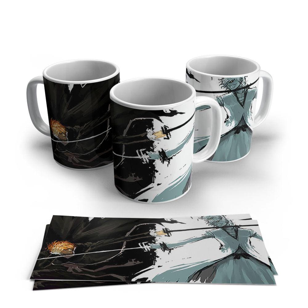Caneca de Porcelana Anime Bleach Modelo 04