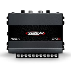 Módulo Amplificador Soundigital SD 400.4 EVO6 400W RMS 4 Canais 4 Ohms Evo 6