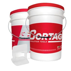 Espaçador Nivelador St 1,0Mm Balde Com 900Un 62700 - Cortag