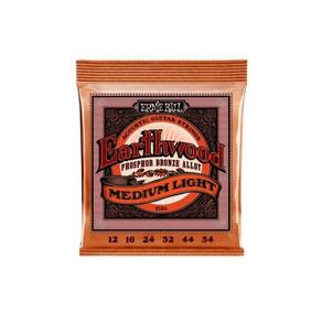 Encordoamento P/violão Aço Earthwood Media Leve Phosphor Bronze Ernie Ball 012"-054" P02146 [F108]