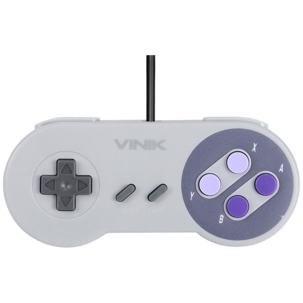 Controle Para Pc Com Fio Usb Modelo Snes