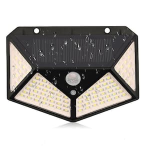 Luminária Arandela Solar Externa Slim Parede Muro Potente