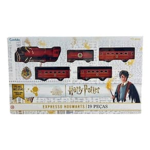Expresso De Hogwarts Ferrovia Mágica Harry Potter 13 Peças