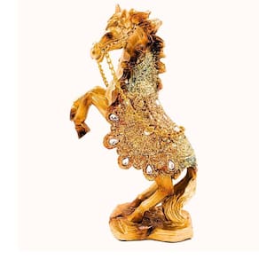 Estatueta Cavalo Com Brilho