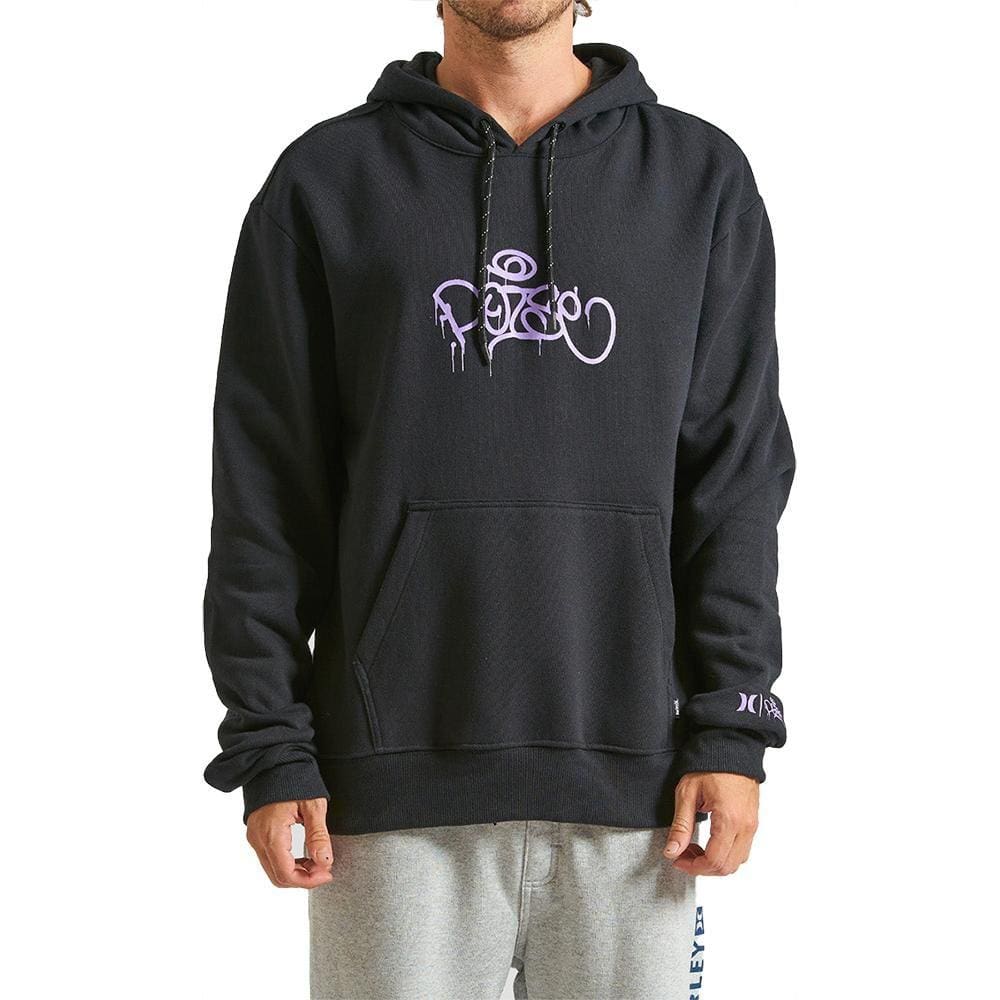 Moletom Hurley Canguru Poise WT24 Masculino Preto