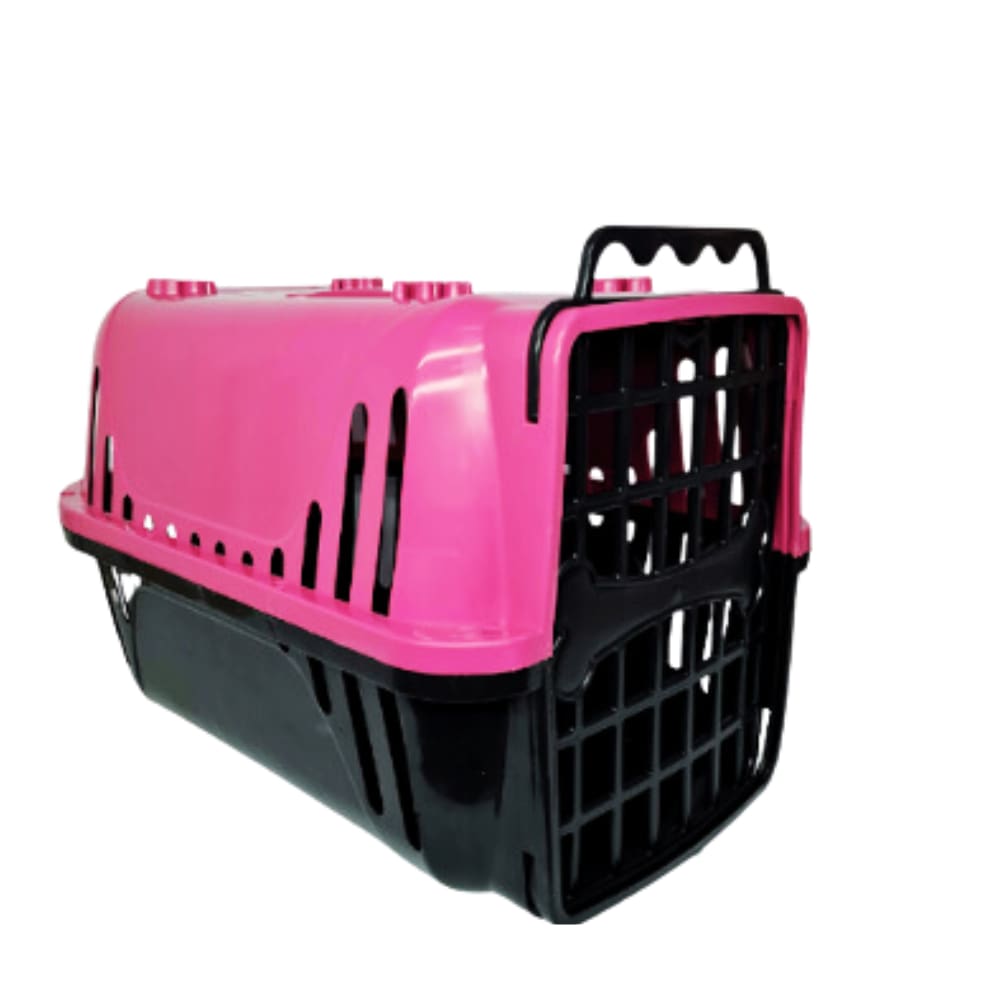 Caixa de Transporte Pet Animais Nº 2 Média Cachorro / Gato - Menplast