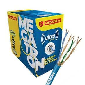Cabo Ultra CFTV 4PX24AWG 300m Megatron Branco - CX / 300 [F002]