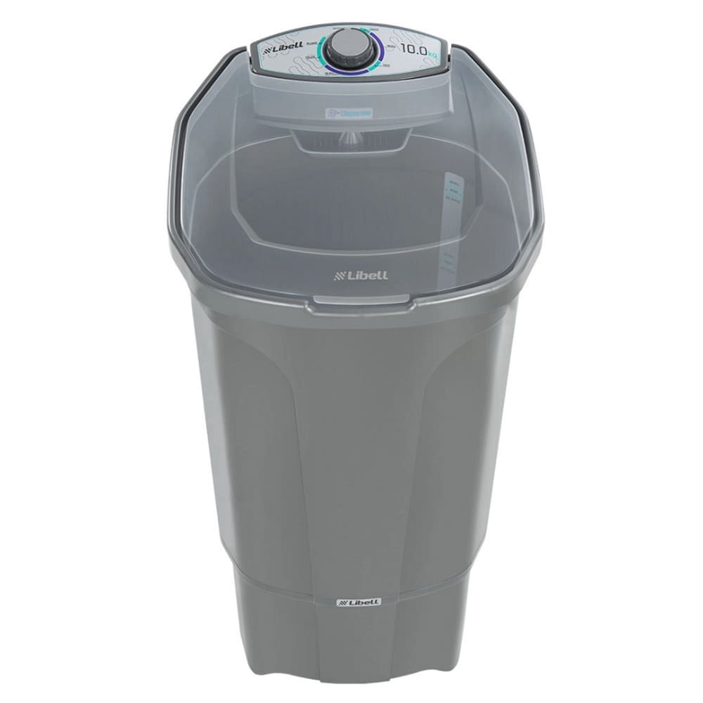 Lavadora de Roupa 10 Kg Prata Premium Libell - 220v