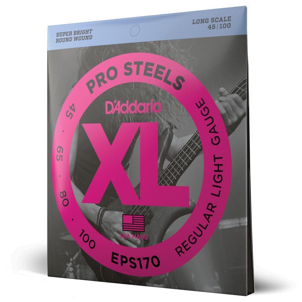 Encordoamento Baixo 4C 45-100 D Addario XL ProSteels EPS170 [F035]