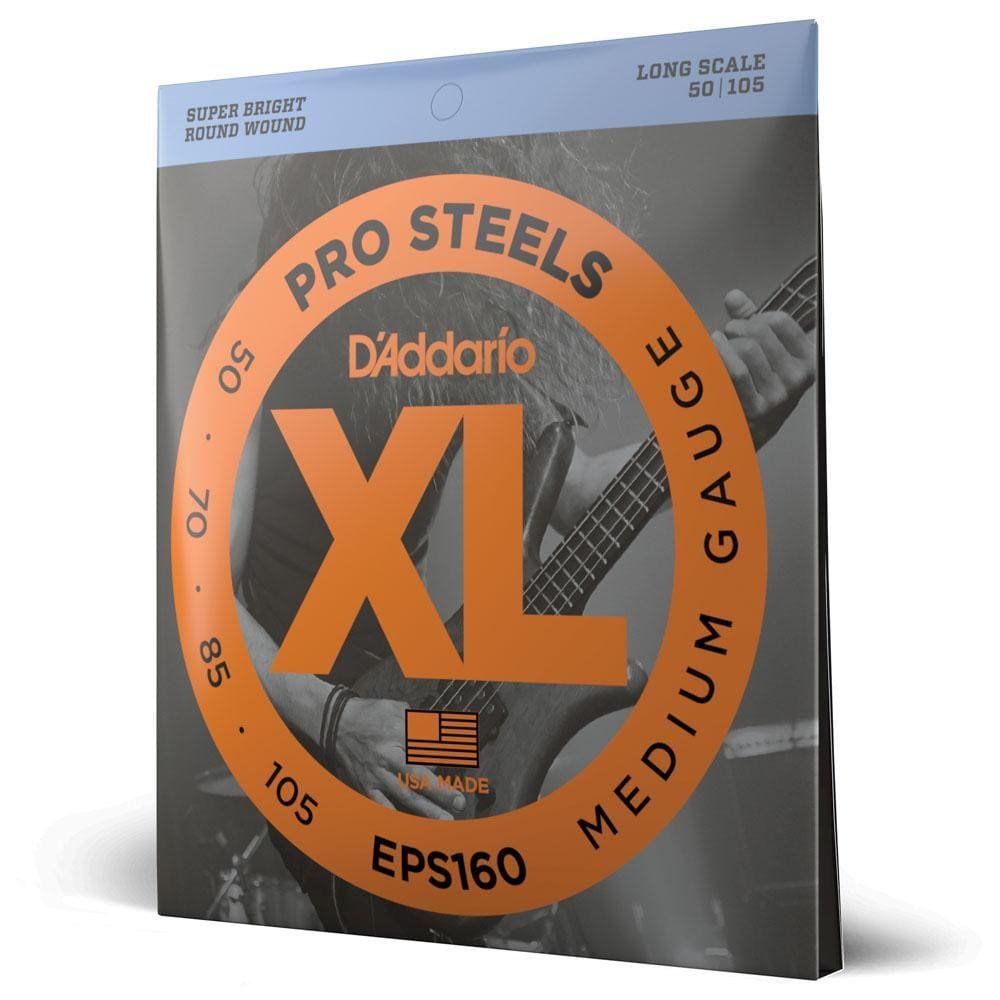 Encordoamento Baixo 4C 50-105 D Addario XL Pro Steels EPS160 [F035]