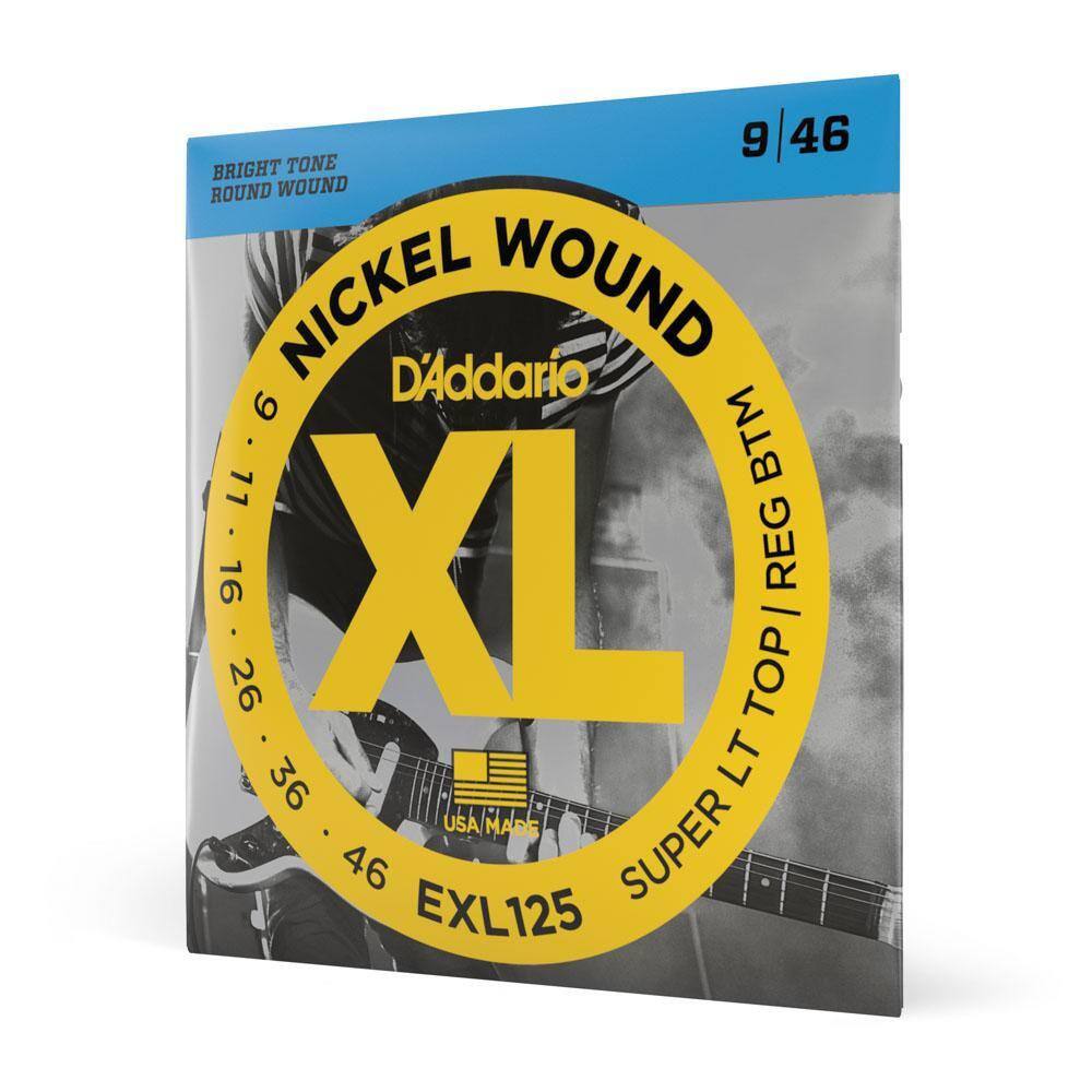 Encordoamento Guitarra 09-46 D Addario XL Nickel EXL125 [F035]