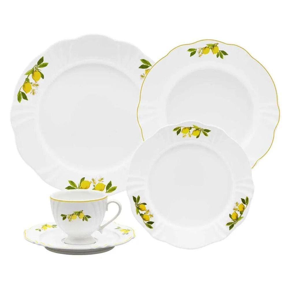Aparelho De Jantar/Cha 30Pcs - M. Order - Limoni - Wx30-9819