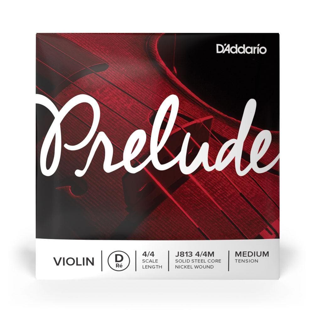 Corda Avulsa Para Violino RÉ D Addario Prelude J813 4/4M [F035]