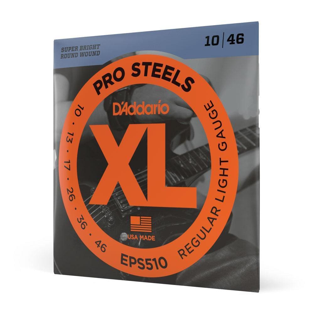 Encordoamento Guitarra 10-46 D Addario XL Pro Steels EPS510 [F035]