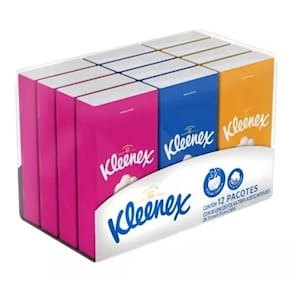 Lenços de Papel Bolso Kleenex 12x10