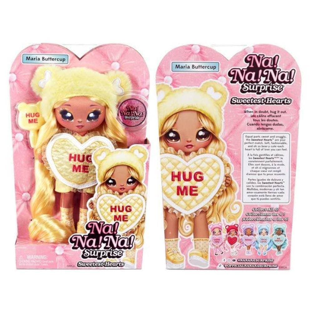Boneca Na! Na! Na! Surprise Coração Maria Buttercup - MGA