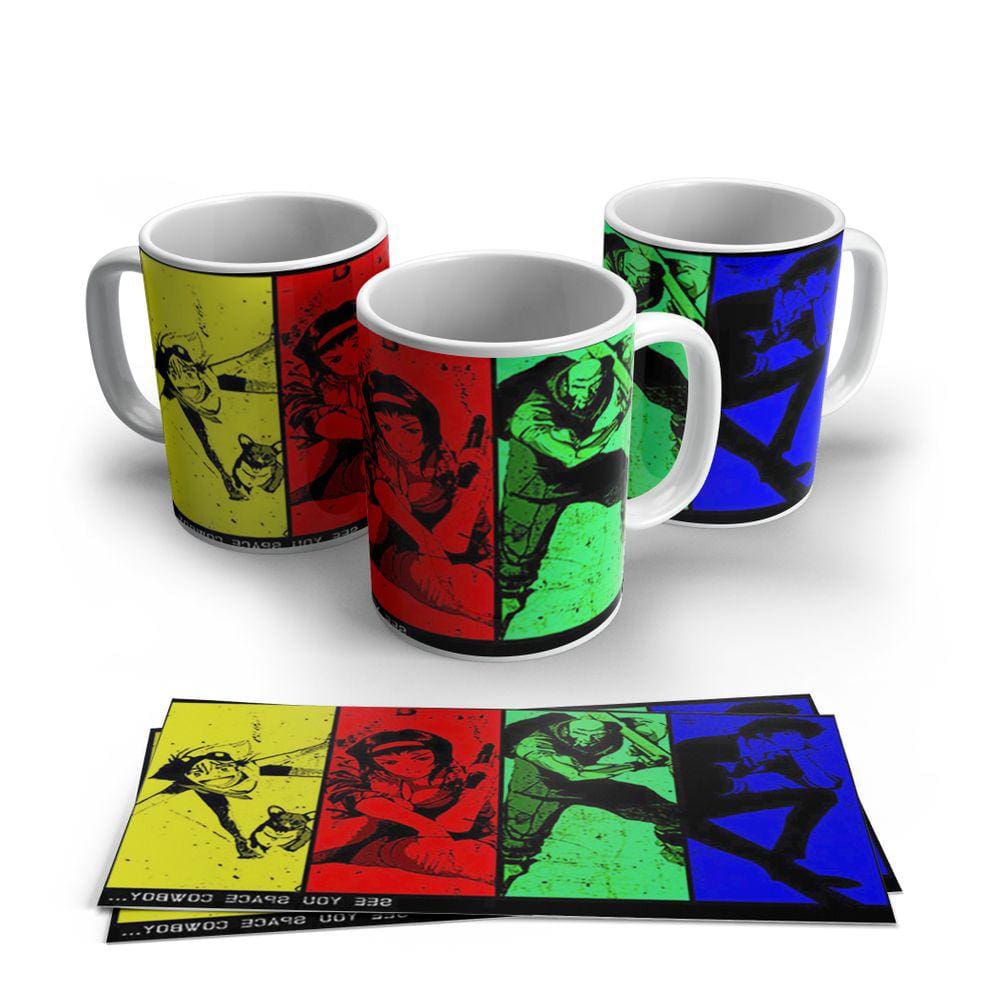 Caneca de Porcelana Anime Cowboy Bepop 11