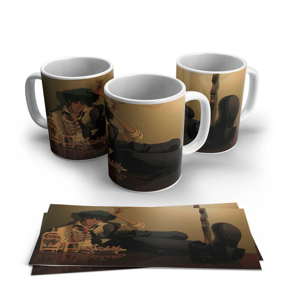 Caneca de Porcelana Anime Cowboy Bepop 13