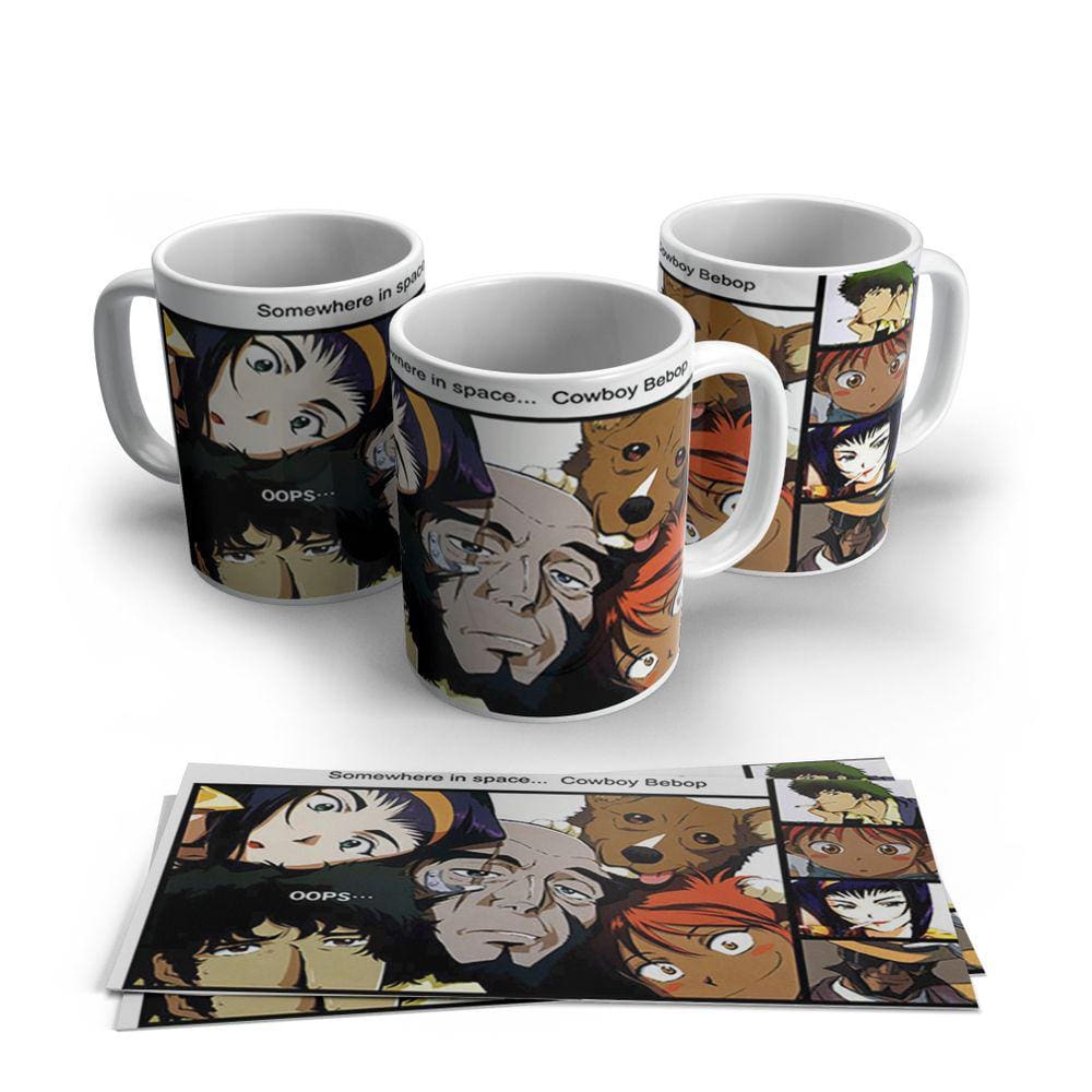 Caneca de Porcelana Anime Cowboy Bepop 10