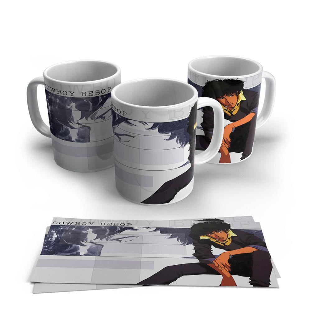 Caneca de Porcelana Anime Cowboy Bepop 09