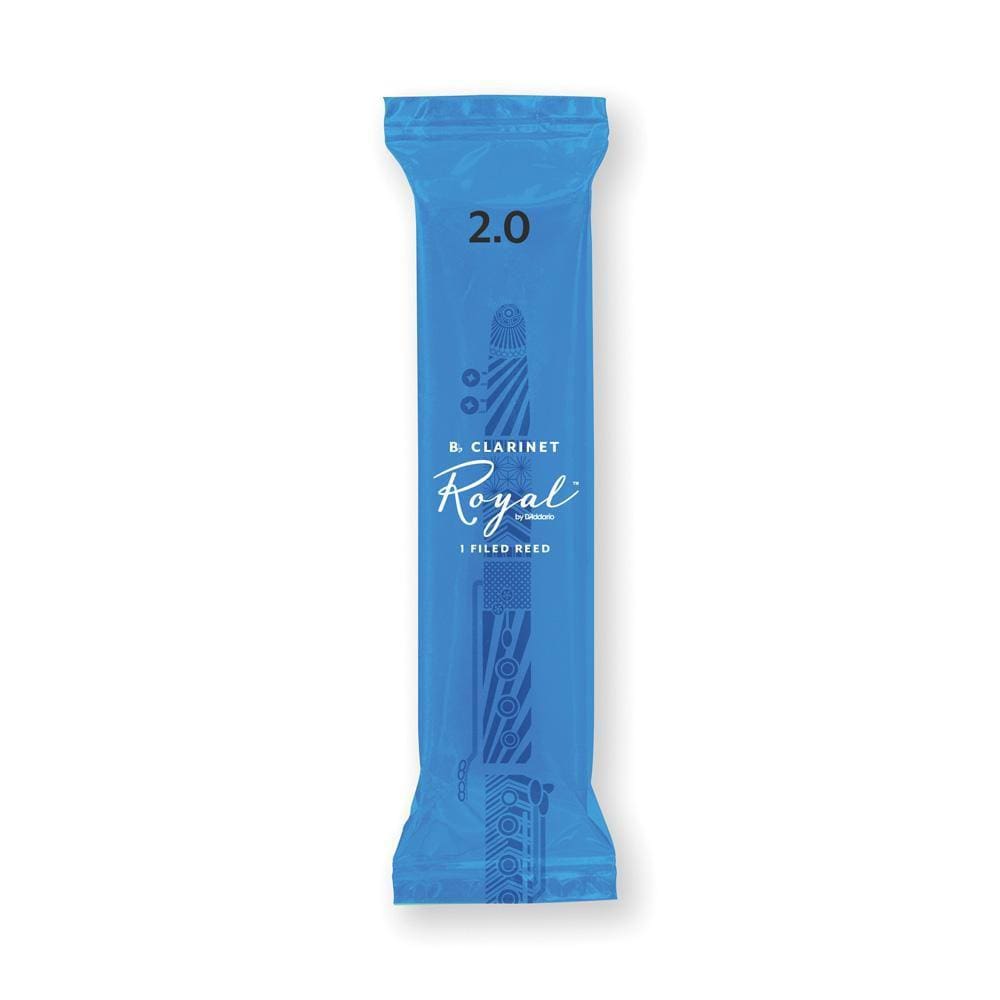 Palheta Clarineta Bb 2.0 (Unidade) D Addario Royal 25RCB0120 [F035]