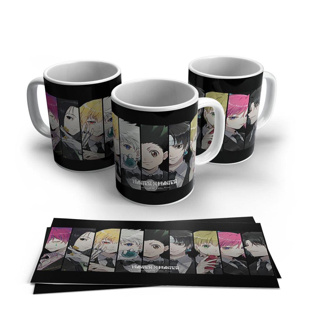 Caneca de Porcelana Hunter X Hunter modelo 21