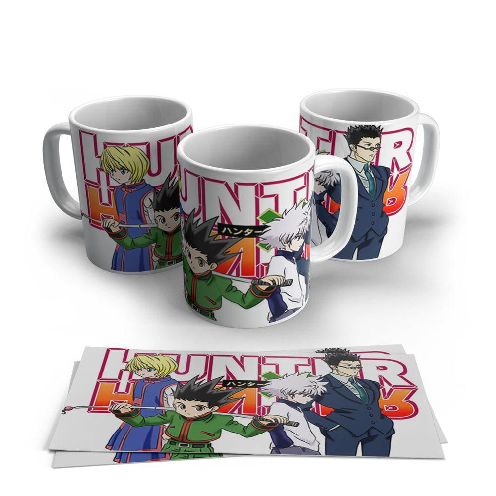 Caneca de Porcelana Hunter X Hunter modelo 17